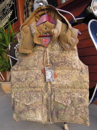 COLIMBO / ダウンベスト/S/コットン/GRN/カモフラ COLIMBO HUNTING GOODSより新作が色々入荷しています！！: ♢♢JUMPING