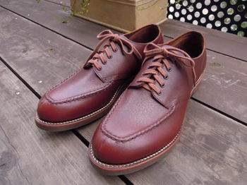 競売 クッシュマンUチップモカシンCUSHMAN40'sU-TIP MOCCASIN靴