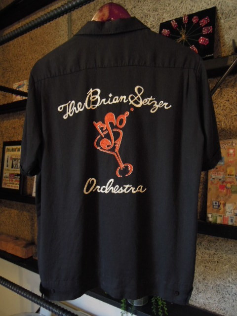 ラスト1点！ BRIAN SETZER ORCHESTRA×KING LOUIE BOWLING SHIRTS