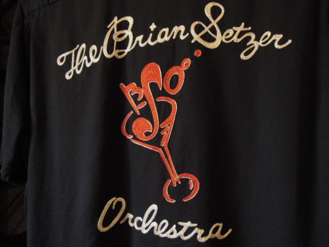 ラスト1点！ BRIAN SETZER ORCHESTRA×KING LOUIE BOWLING SHIRTS 